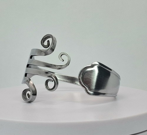 Fork bracelet stainless - fork, bracelet.