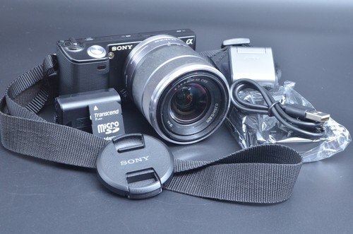 Sony alpha nex black - sony,