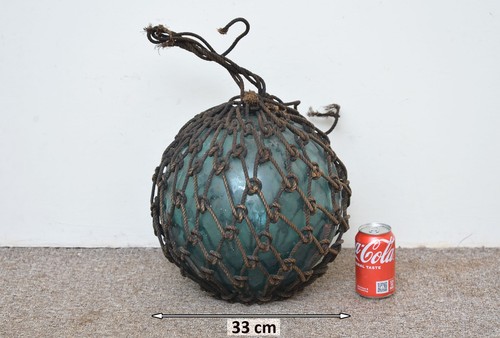 Old original glass fishing - original,