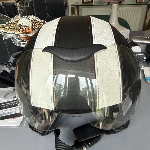 Harley davidson leather helmet - harley,