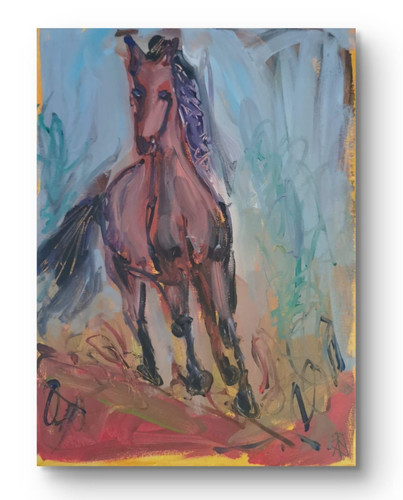 Original acrylic painting - , x