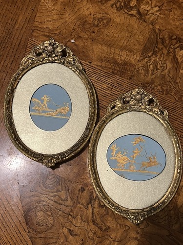Pair antique 1900s - 1900s, cut