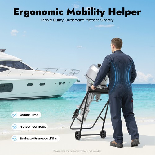 Outboard motor engine trolley - outboard,