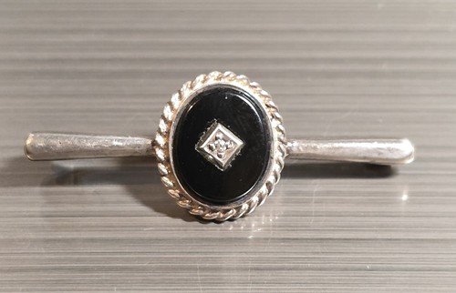 Vintage silver onyx and - vintage,