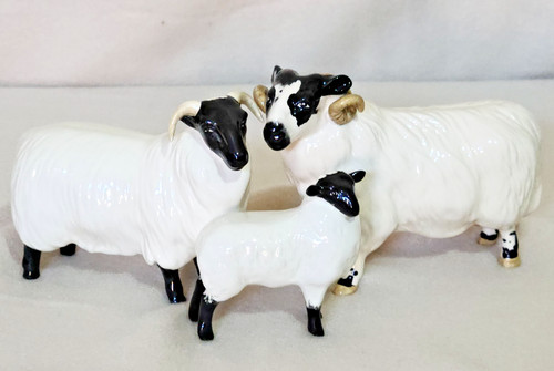 Beswick black faced sheep - beswick,