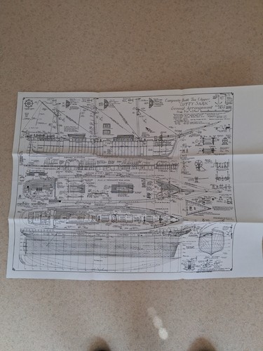 Drawings tea clipper cutty - drawings,