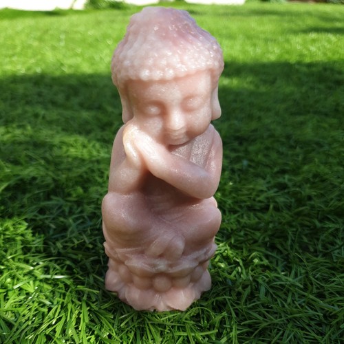 Pink opal buddha 288g - opal,