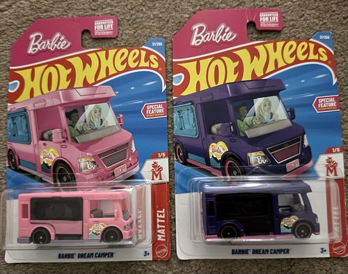 Hot wheels barbie camper - wheels, set