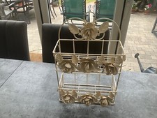 Cream roses  shelf unit rack