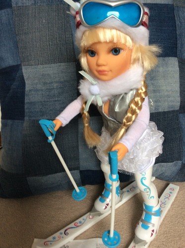 Nancy winter skiing - nancy, doll