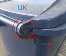 Wheelie Bin Lid Pins Hinge Pin Replacement 50mm x 15mm UK Bin x2 240L UK