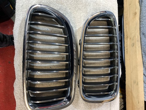 Chrome kidney grill bmw f10 - chrome,
