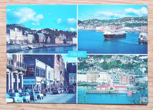 Postcard oban various - postcard:,