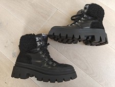 Ash Hiking Style Boots Black