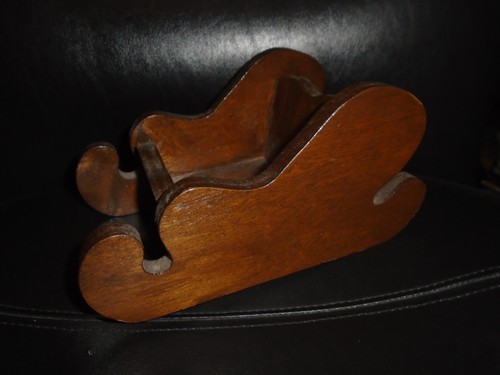 Vintage handmade small wooden - small,