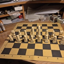 Aztec Chess Set Pieces Only