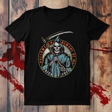 Beware the Grim Reaper T-Shirt - Horror, Scary Midweight Tee