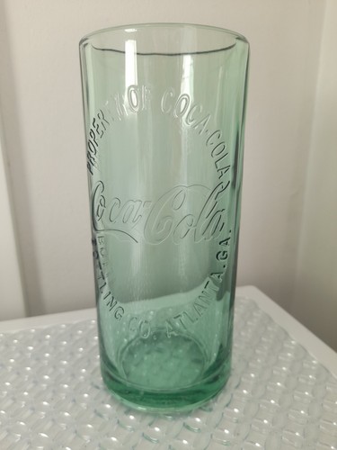 Coca cola atlanta - green, glass