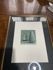 Norman Stevens RA 1984 ‘Gardens’ Limited Edition Etching 21/50 Signed