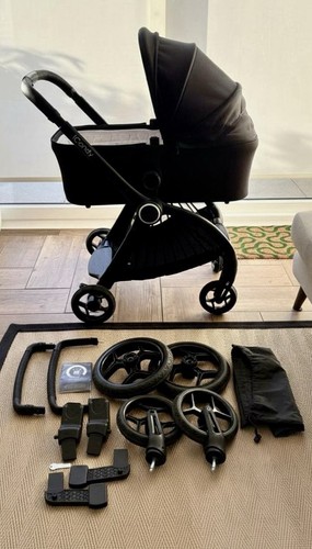 Icandy core black pram - core,