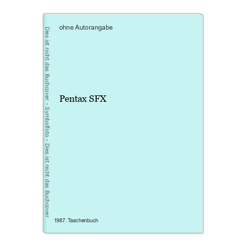 Pentax sfx - pentax,