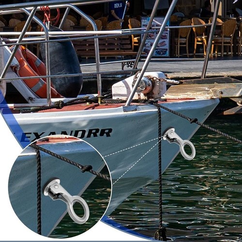 Pair boat drain - boat, inch