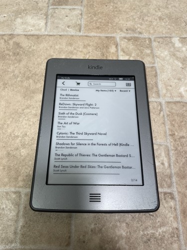Amazon kindle touch d01200 - touch, 4th