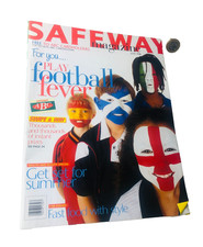 Magazine Safeway Magazine June 1998 Mag Vintage ra