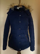 FAT FACE Parka uk8 Navy Blue