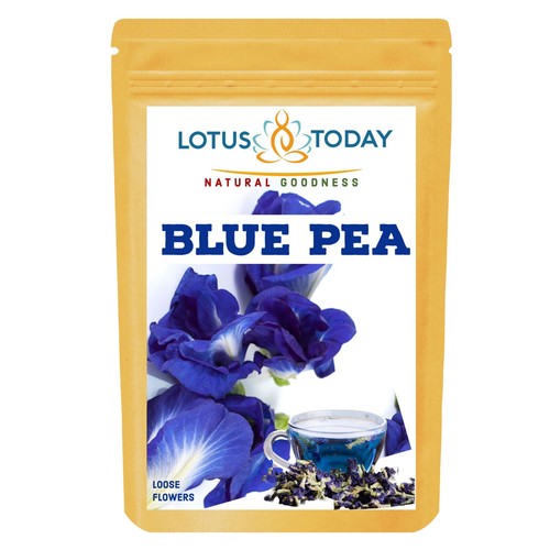Organic blue pea flower tea - blue,