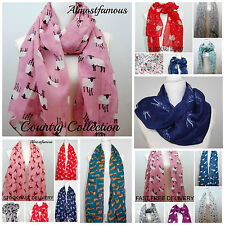 Sheep Country Animals Fox Duck