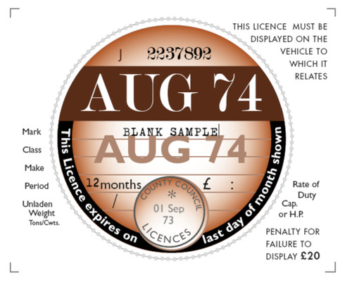August 1974 classic road - 1974,