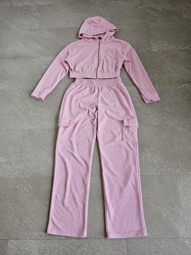Pink wide leg cropped hooded - pink,