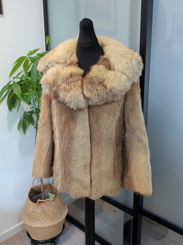 Vintage 70s 80s blonde fox - vintage,