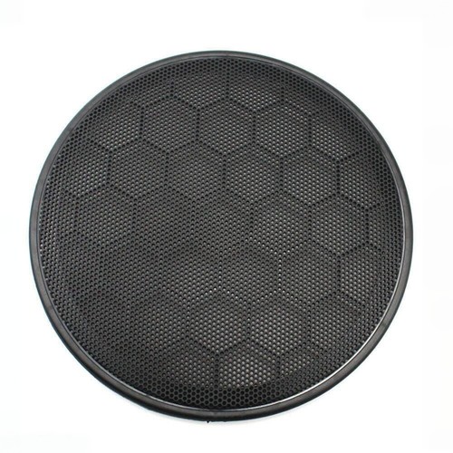 Black door loud speaker - black,