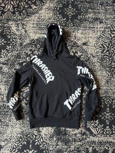 Y2k huf thrasher sweater - x,