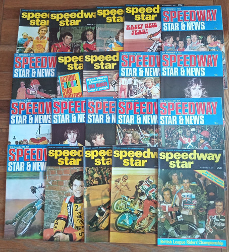 Speedway star magazines x20 - speedway,