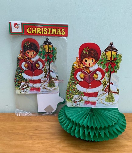 Vintage christmas honeycomb - vintage,