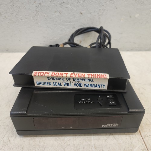 Jerrold starcom catv converter - starcom,