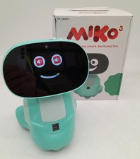Miko 3 AI Robot for Kids Interactive Educational Toy Voice Control WiFi App Blue