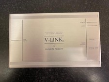V-LINK II Asynchronous 24bit 96KHz USB to SPDIF Convertor by MUSICAL FIDELITY.