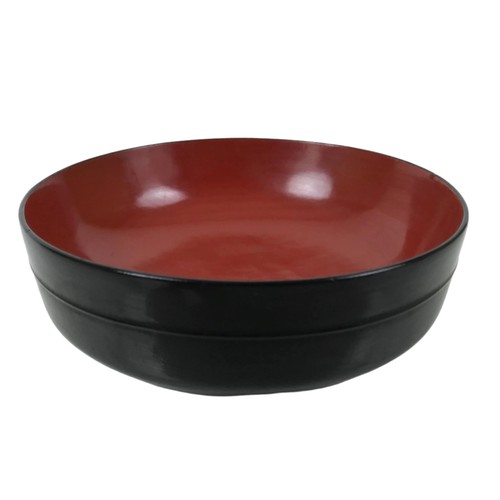 Japanese lacquered wooden bowl - japanese,