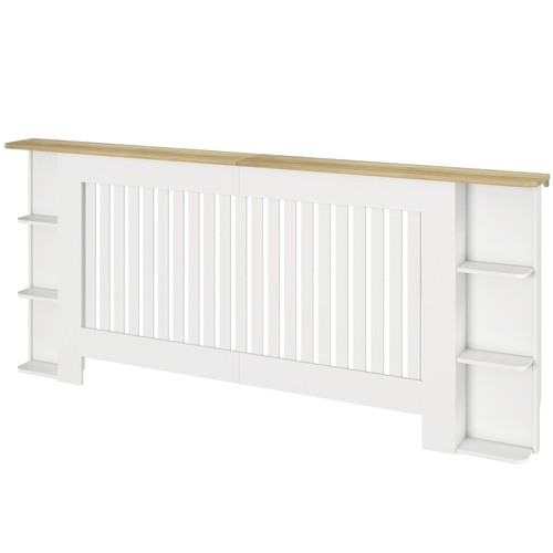 Homcom radiator cover with - cover,
