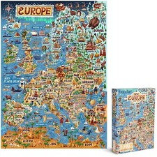 Map of Europe Illustrated