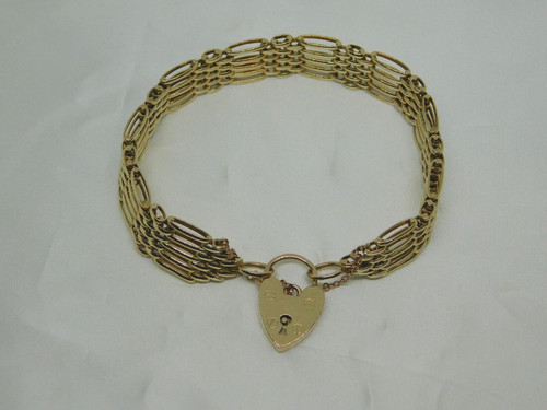 9ct gold bar gate - 5,