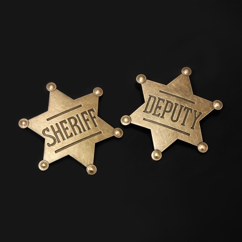 2pcs governor sheriff - 2pcs,