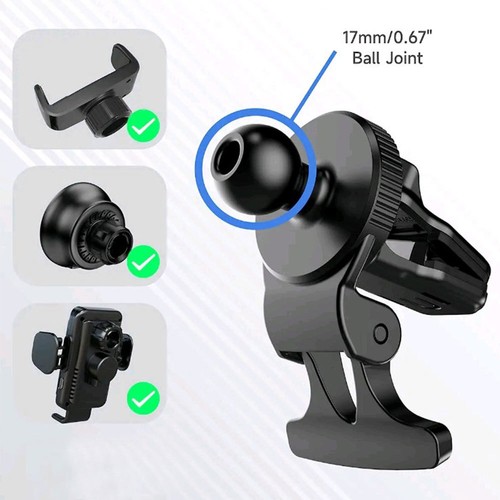 17mm ball head - ball, vent