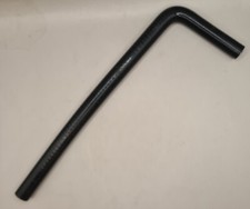 10mm x 29cm black silicone hose - *USED*