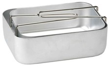ARMY Military ALUMINIUM MESS TINS cooking set tin CAMP