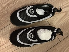 BN Boys Pool Shoes - Size 11/30 - Black From Lakeland Active